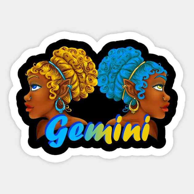 Gemini Sticker by PointNWink Productions